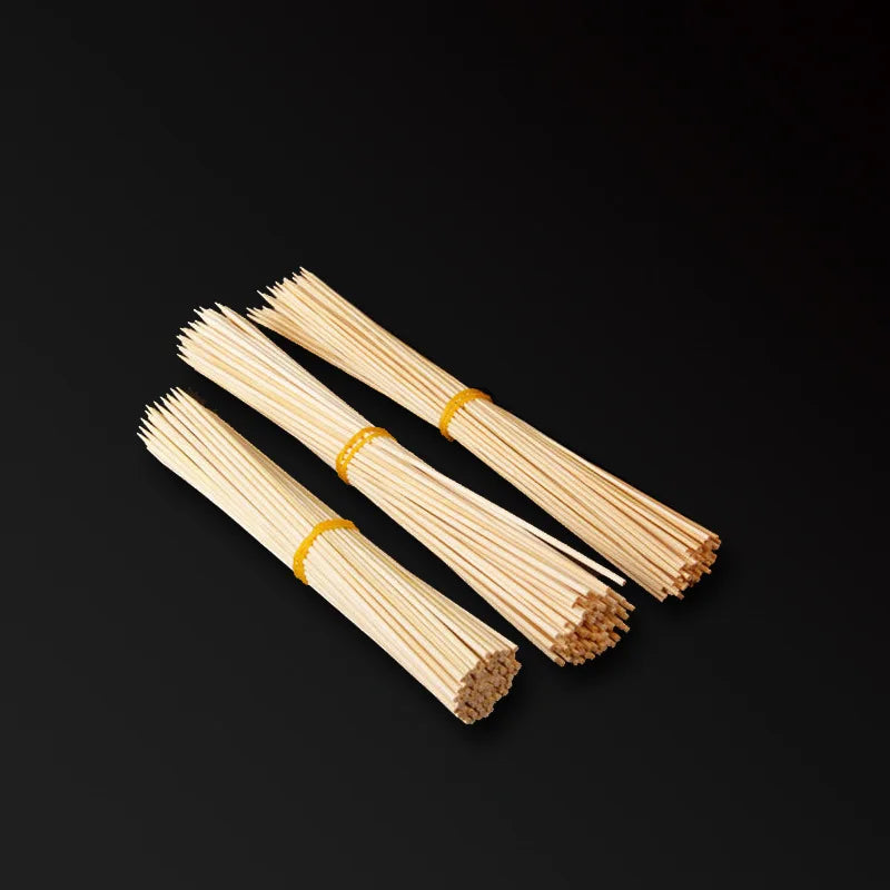 Bamboo Skewer Sticks – Sturdy Disposable Barbecue & Fruit Sticks