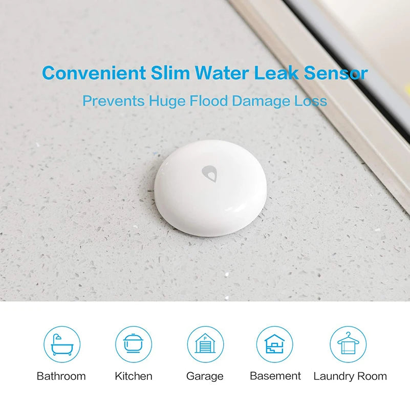 Aqara IP67 Water Immersing Sensor Zigbee Flood Water Leak Detector