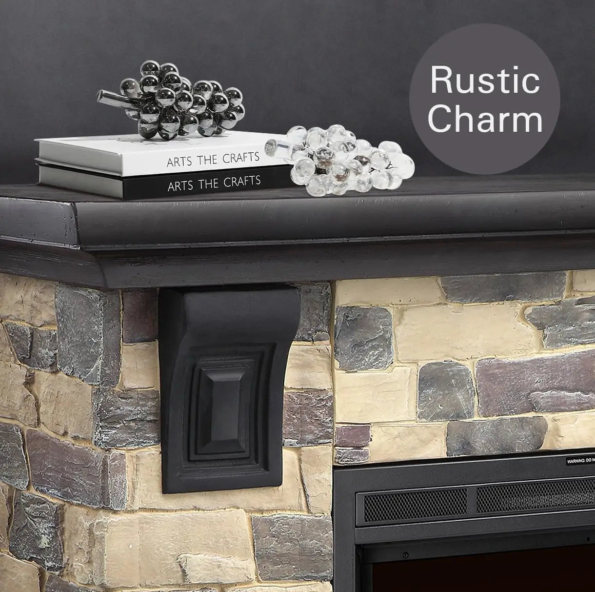 Electric Fireplace Mantel Package