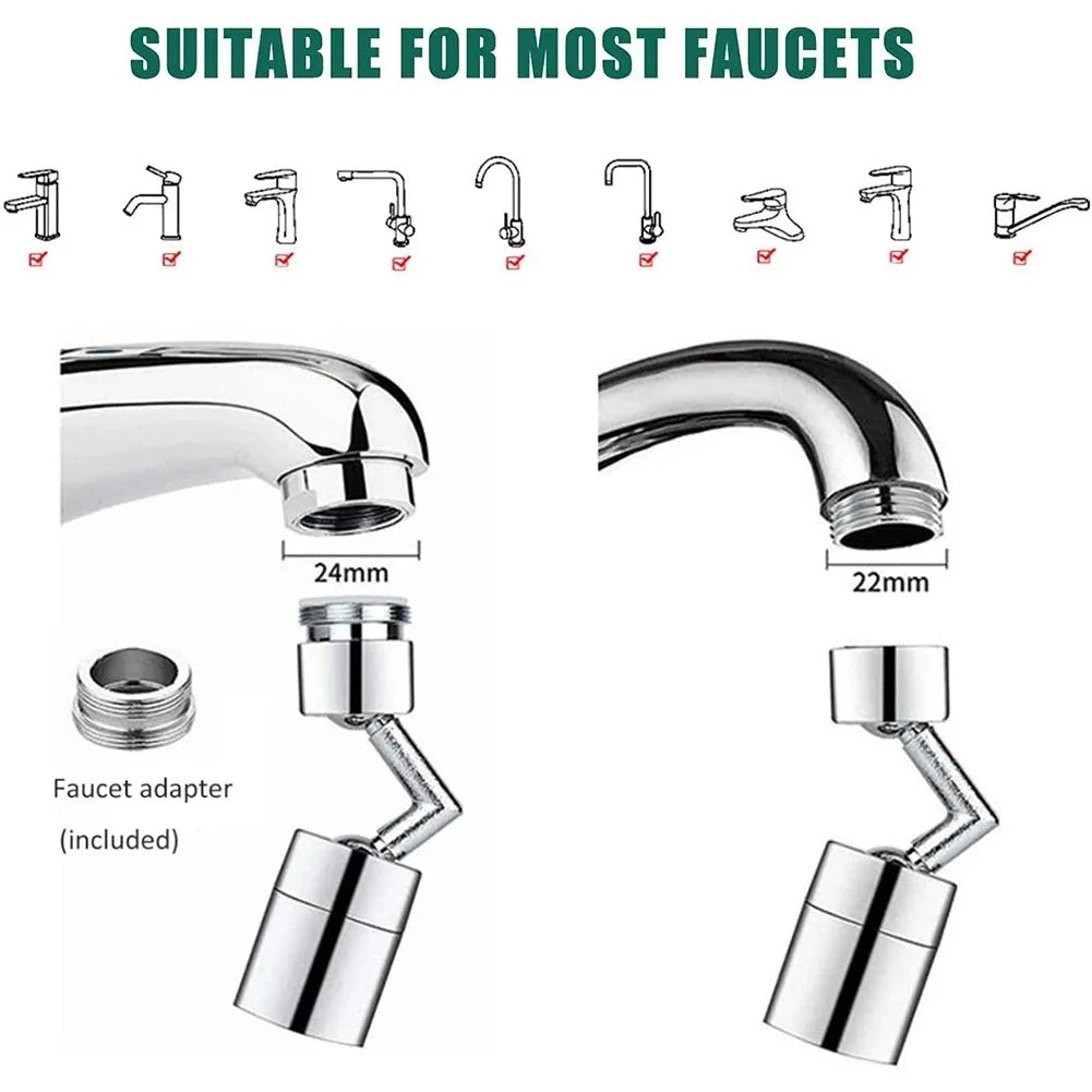 Universal Kitchen Faucet Anti-splash Adapter