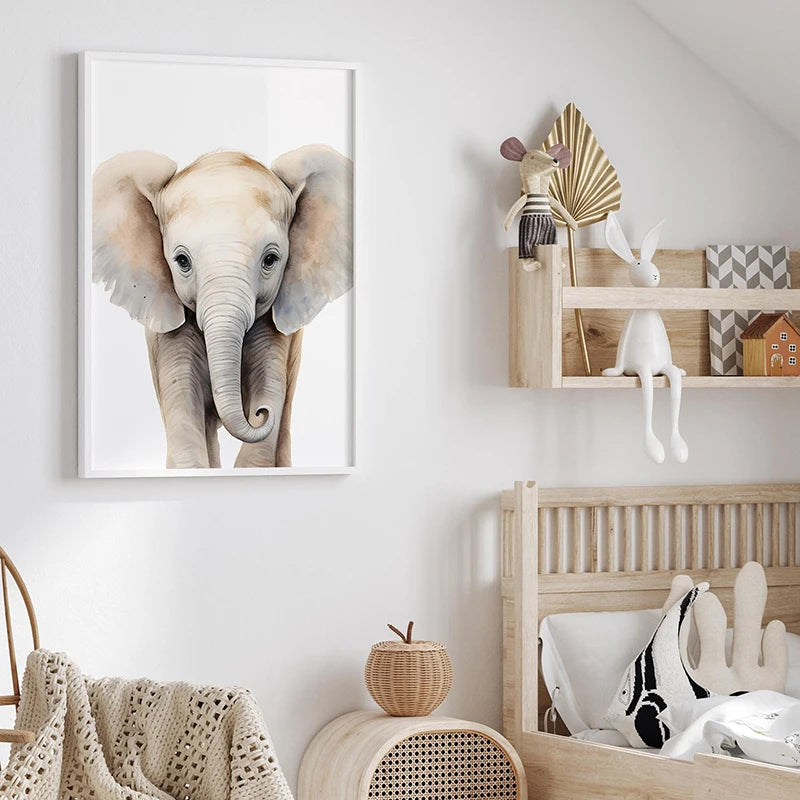 Safari Nursery Decor Set