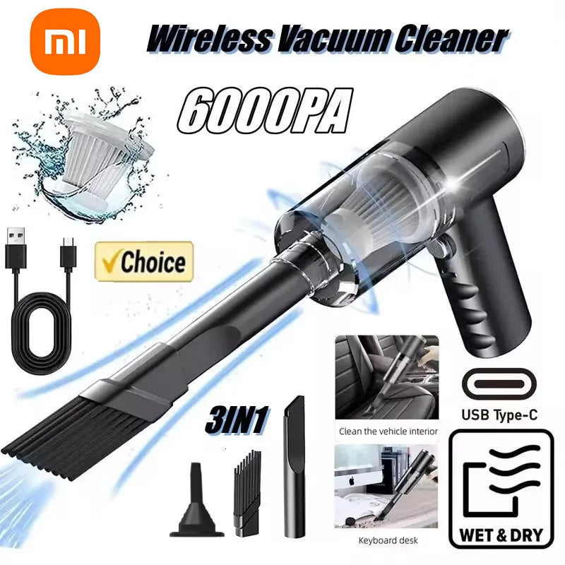 Xiaomi 6000PA Car Vacuum Cleaner