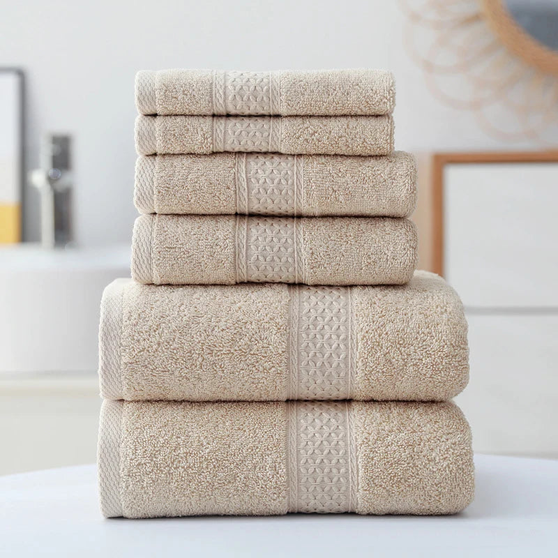 Luxurious Cotton Towel Set – Ultra Soft & Highly Absorbent