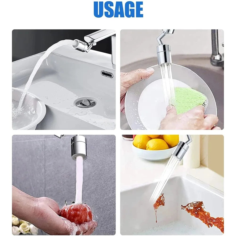 Universal Kitchen Faucet Anti-splash Adapter