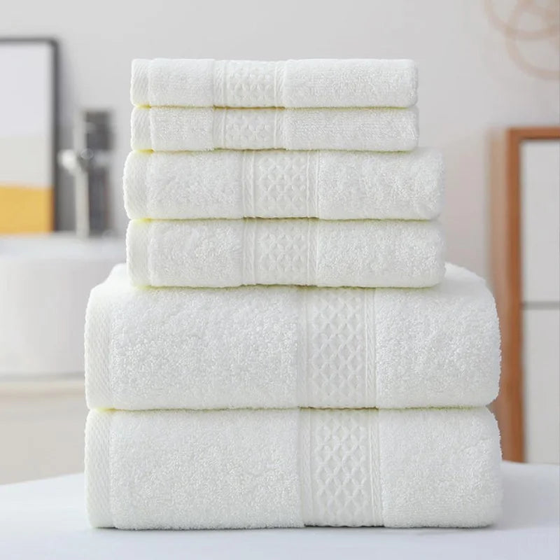 Luxurious Cotton Towel Set – Ultra Soft & Highly Absorbent