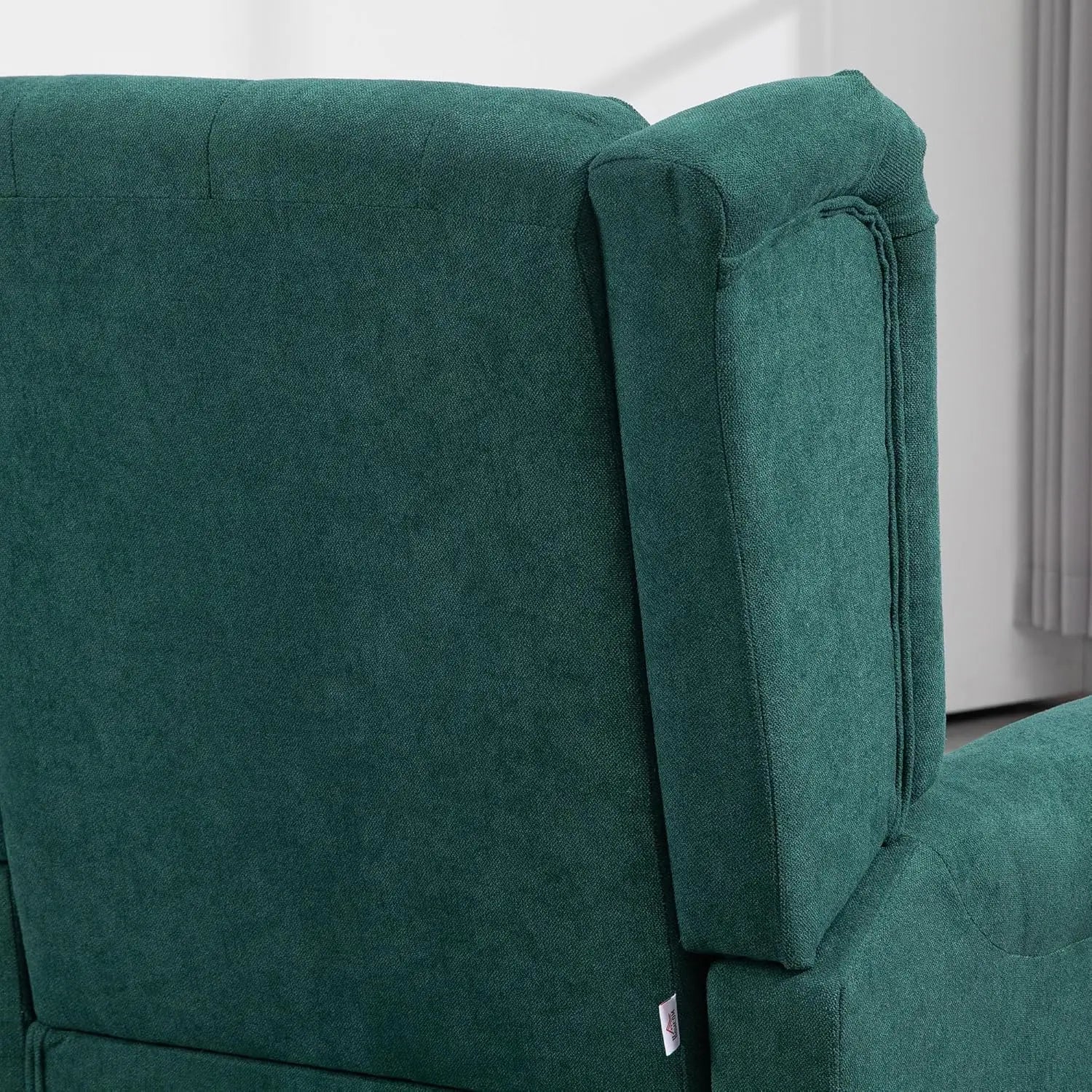 HOMCOM Button-Tufted Accent Chair with High Wingback