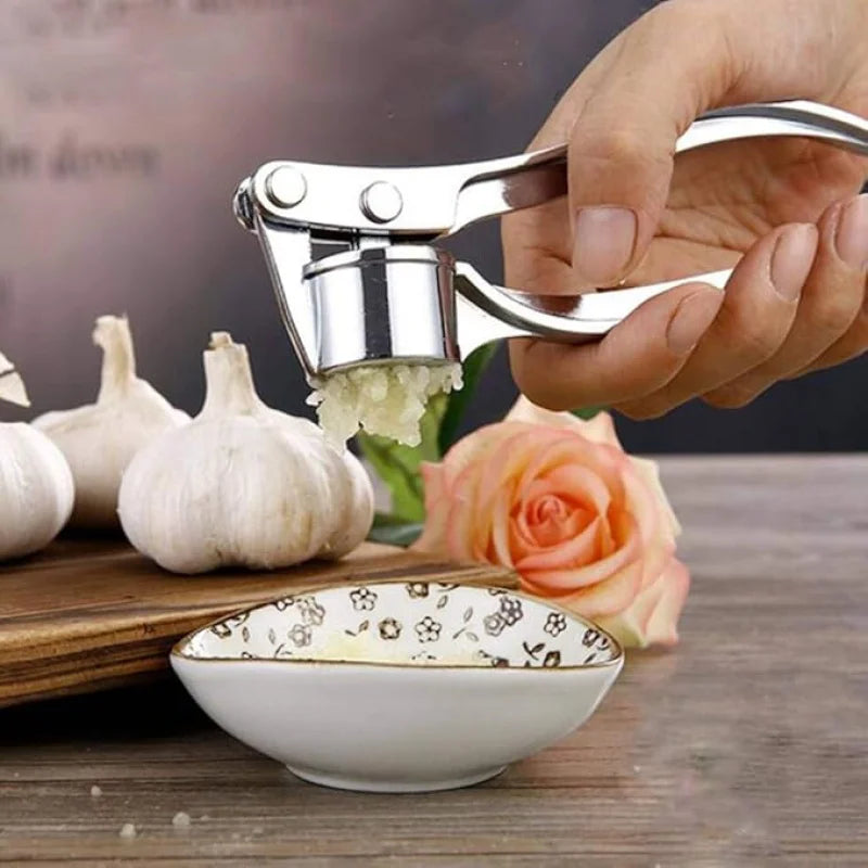 Garlic Press Meat Grinder & Peeler