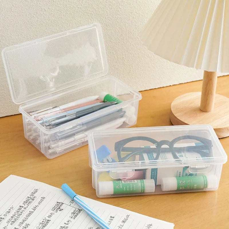 Pencil Case Box PP Material Transparent Pencil Box