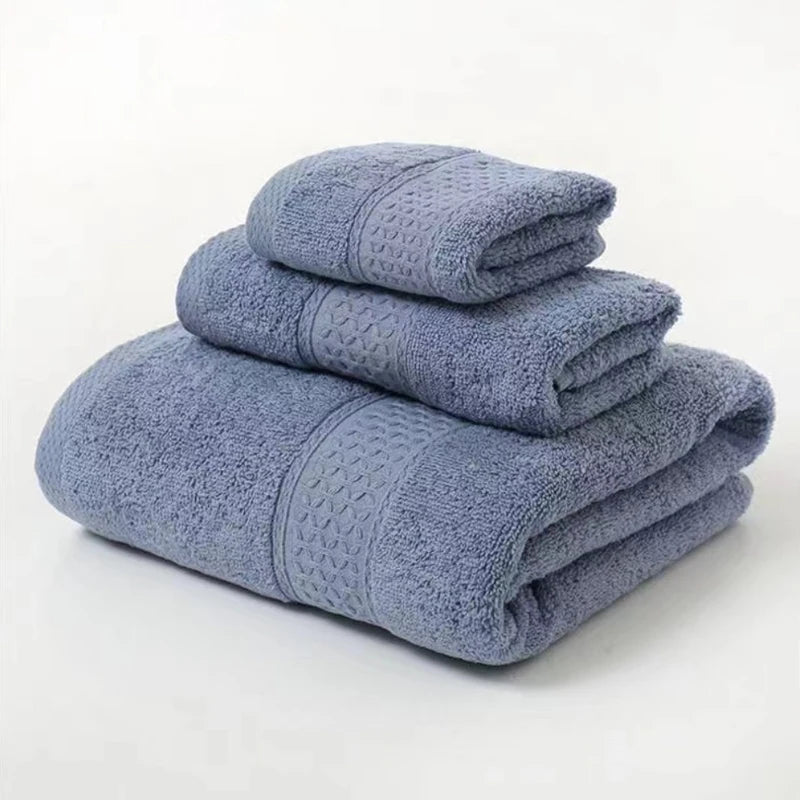 Luxurious Cotton Towel Set – Ultra Soft & Highly Absorbent