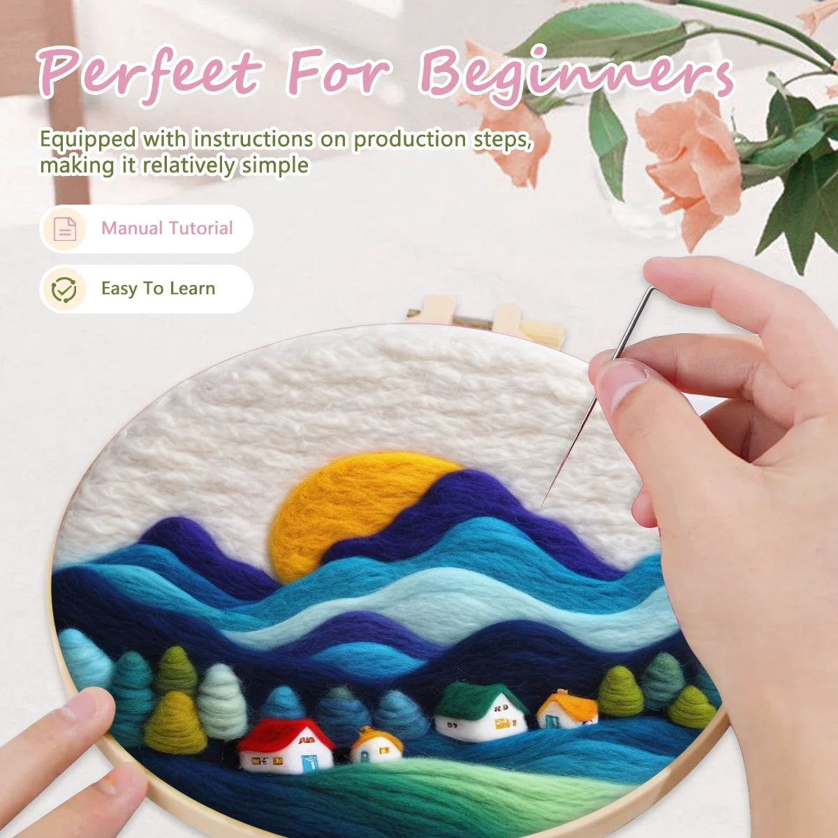 GATYZTORY Diy Creative Making Wool Felt kit