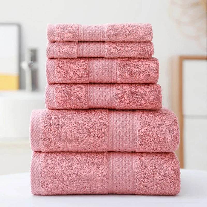 Luxurious Cotton Towel Set – Ultra Soft & Highly Absorbent