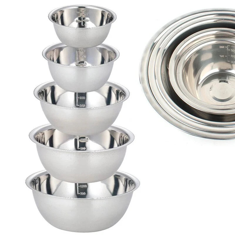 Stainless Steel Mixing Bowls Set