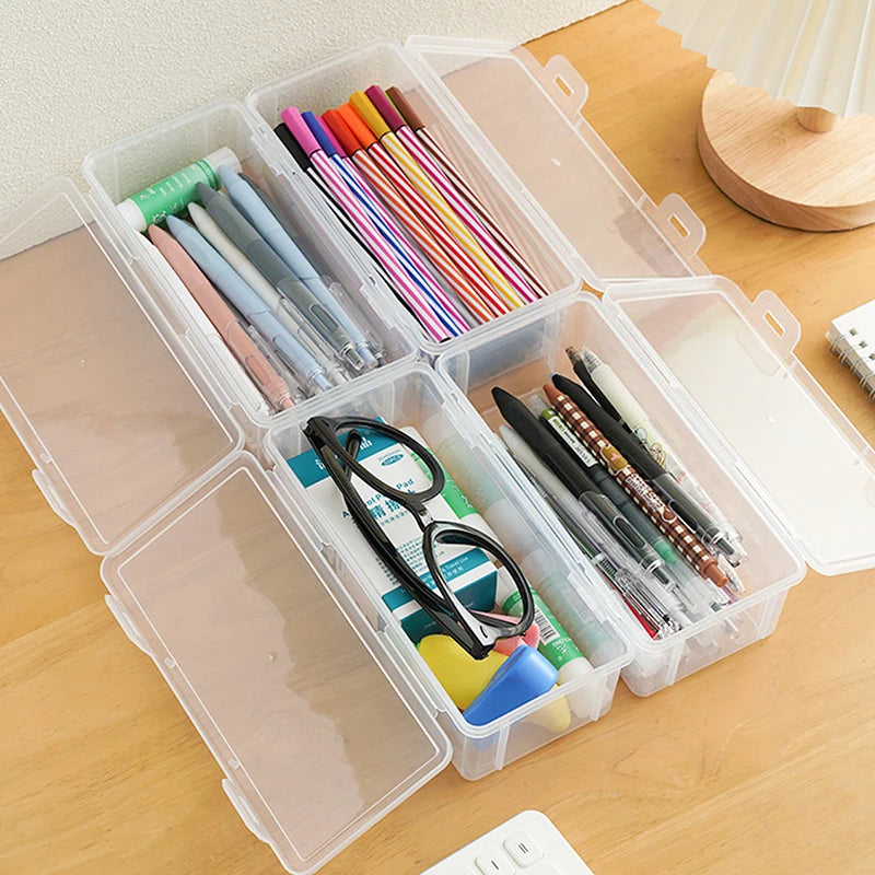 Pencil Case Box PP Material Transparent Pencil Box