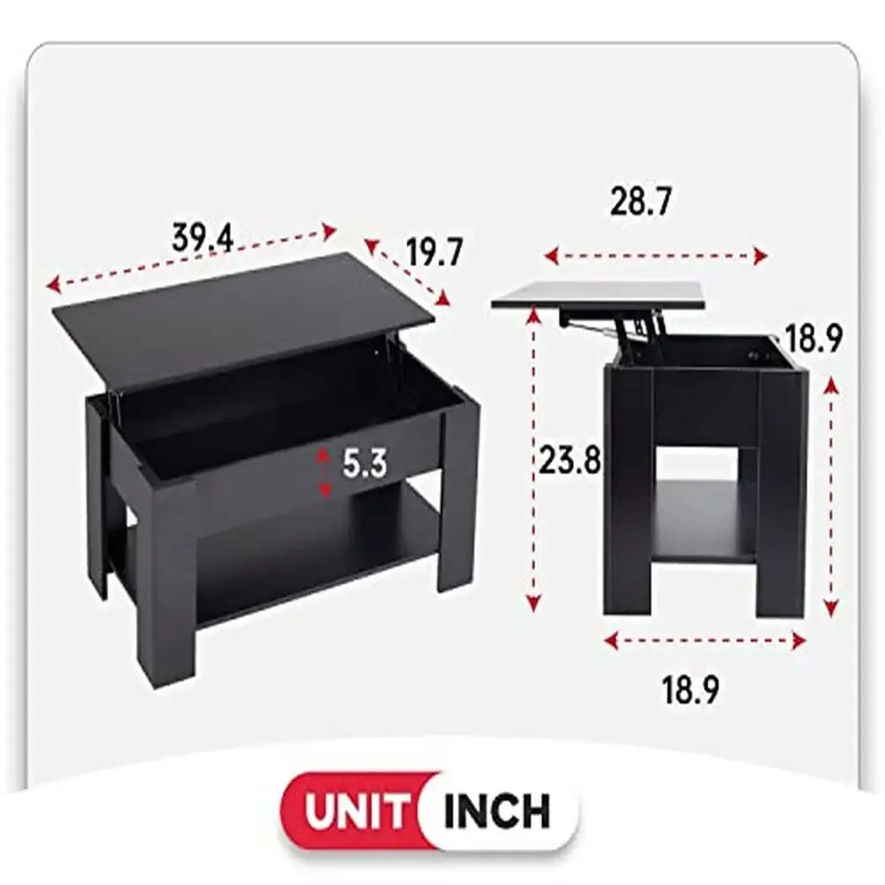 Modern Compartment Storage Shelf P2 MDF 39"x28"x24"