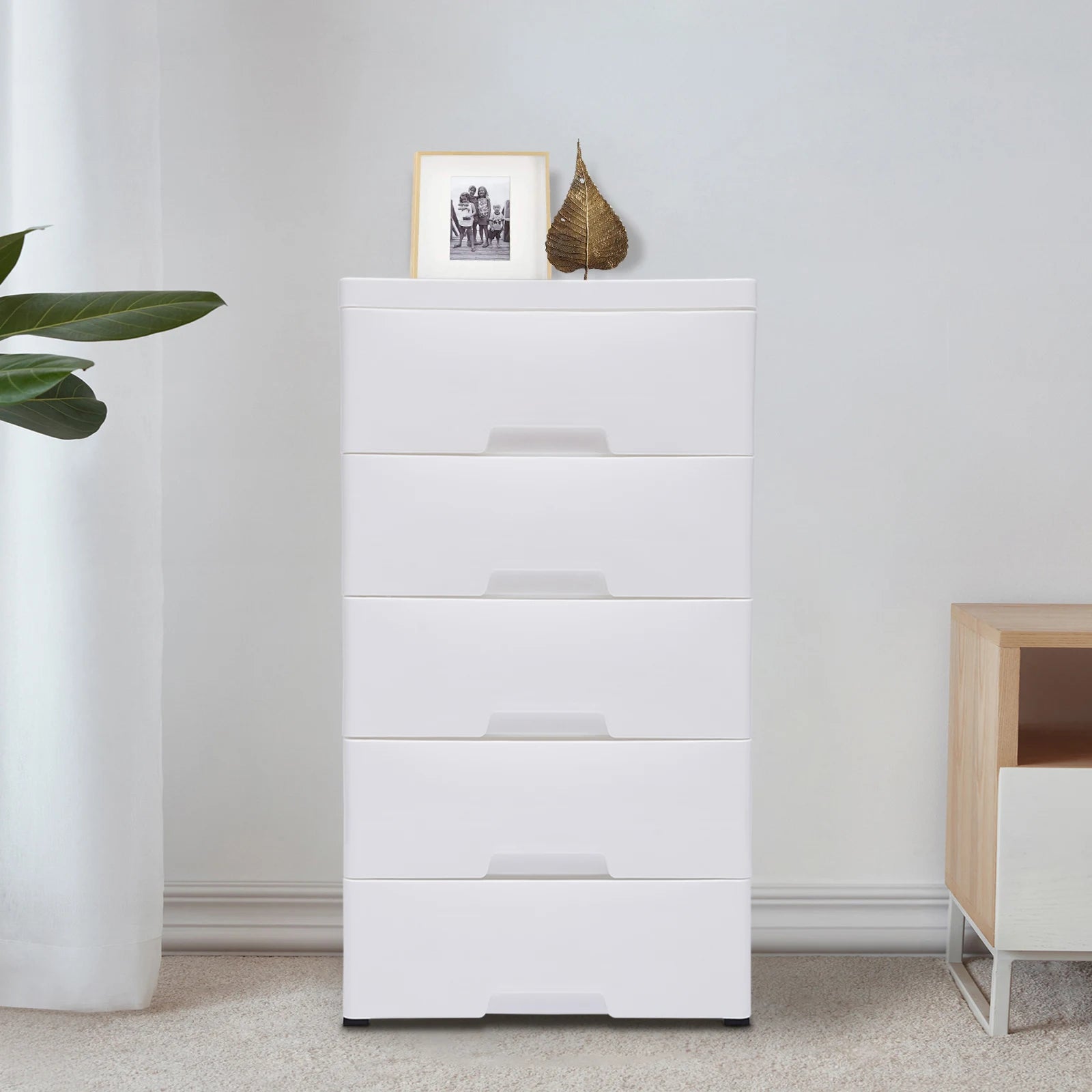 Modern Minimalism 5 Drawers Storage Cabinet