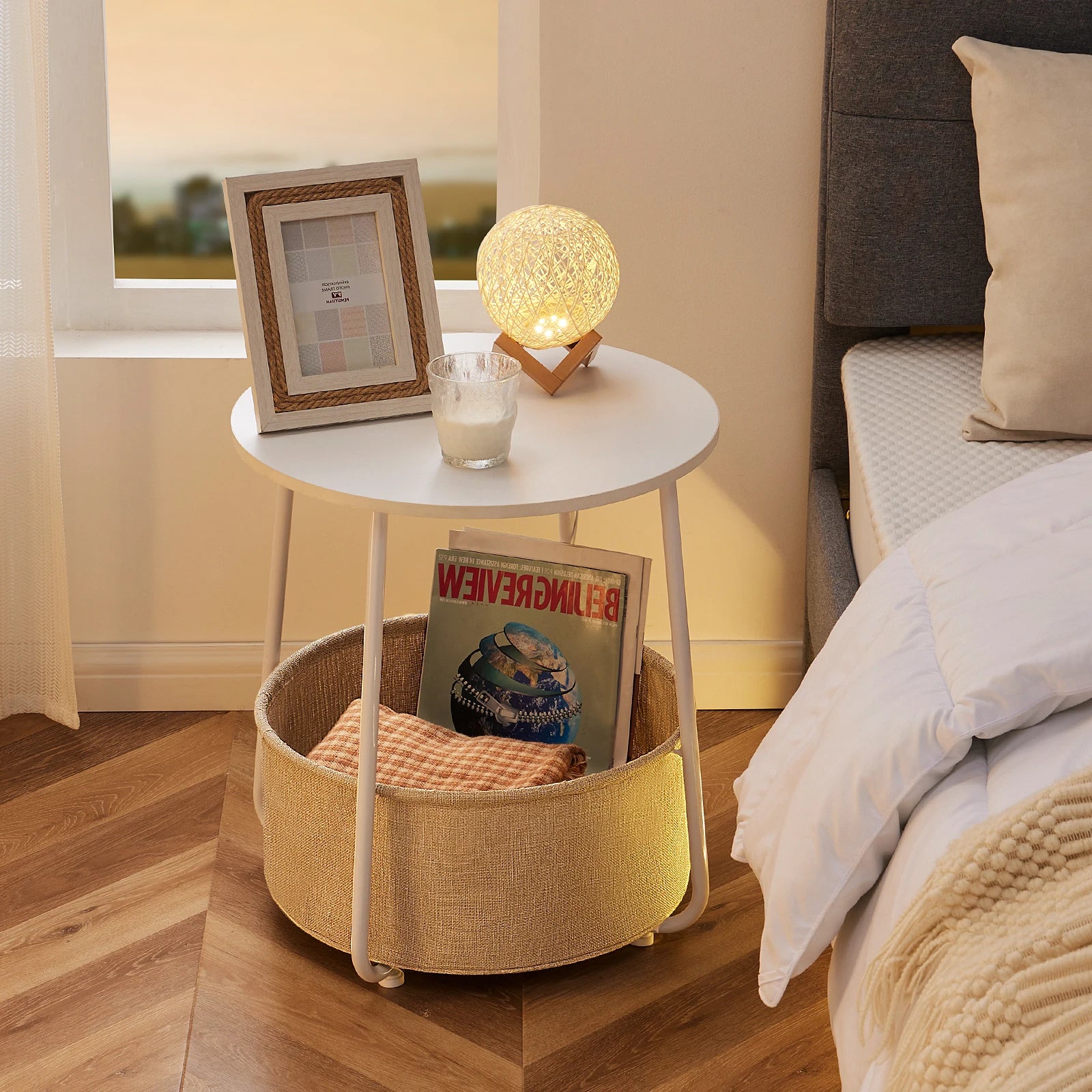 JHK Small Round Side Coffee Tables