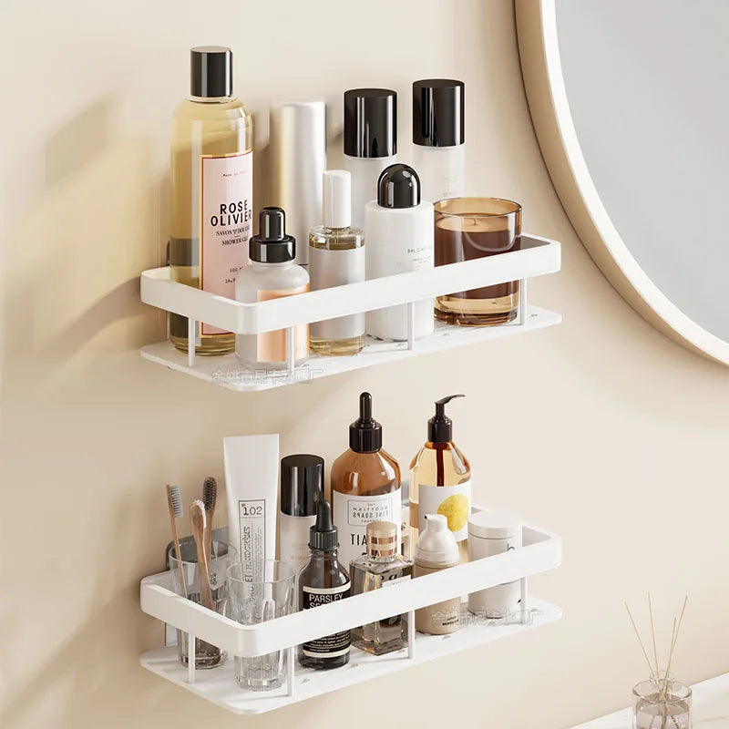 Aluminum Alloy Shampoo Storage Rack Bathroom Shelf