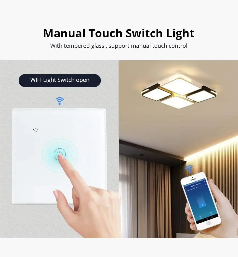 Tuya Wifi EU Smart Switches