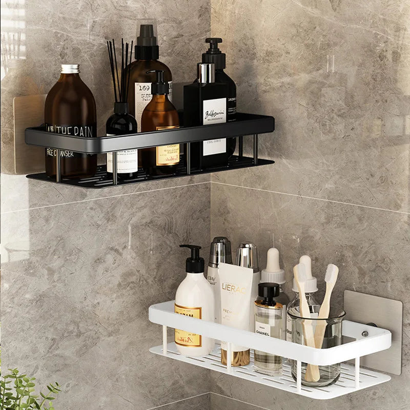 Aluminum Alloy Shampoo Storage Rack Bathroom Shelf