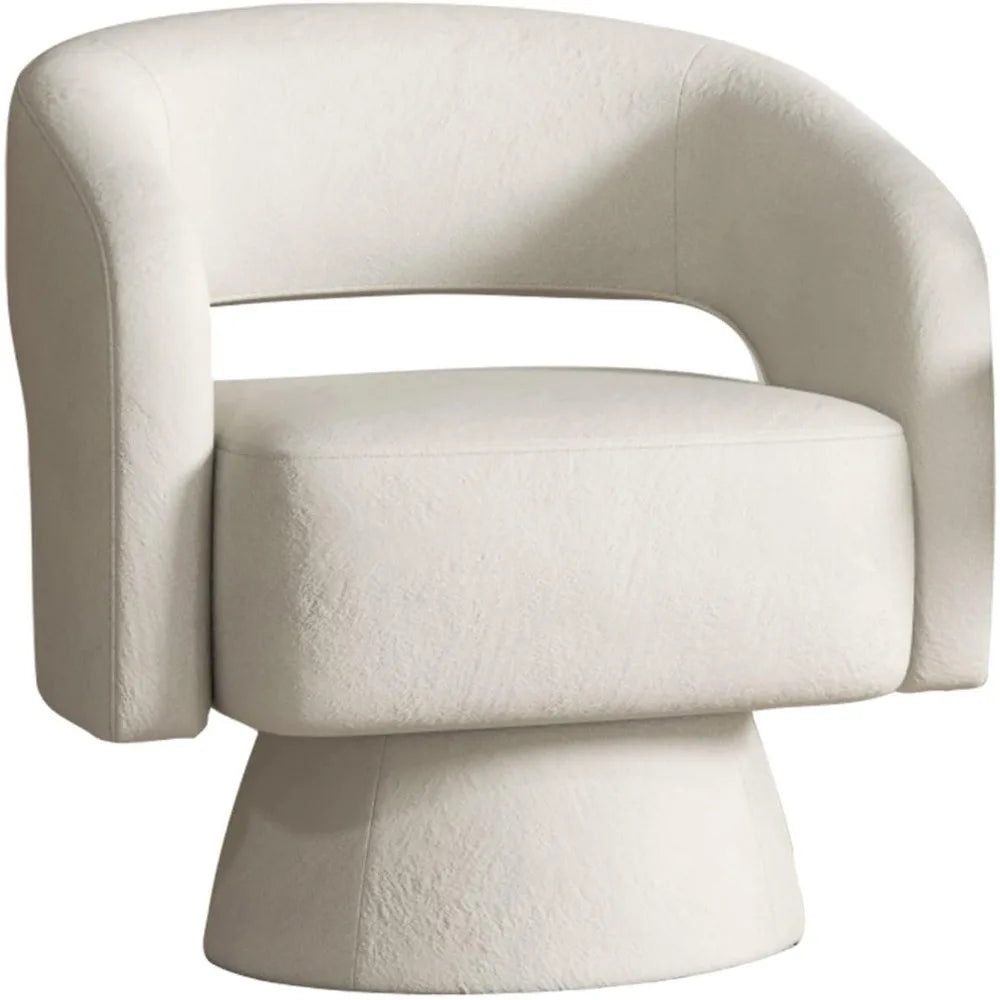 Velvet Accent Armchair 360 Degree