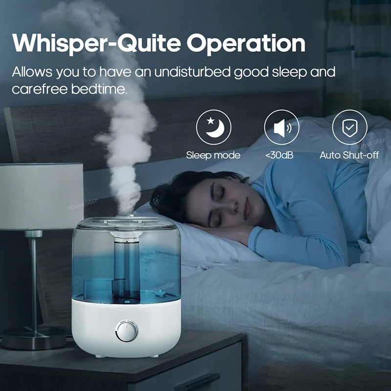 KINSCOTER 3L Air Humidifier Mist