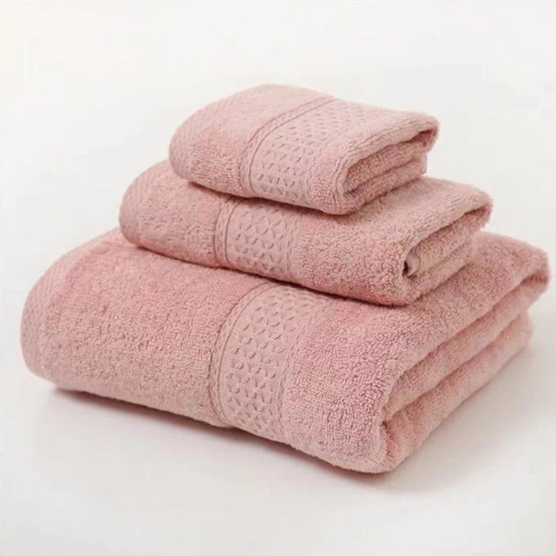 Luxurious Cotton Towel Set – Ultra Soft & Highly Absorbent