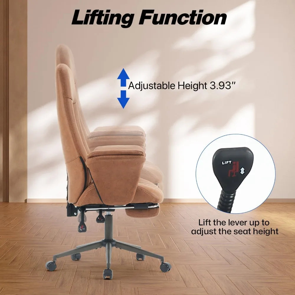 Ergonomic Office Chair with footrest,Lumbar Support