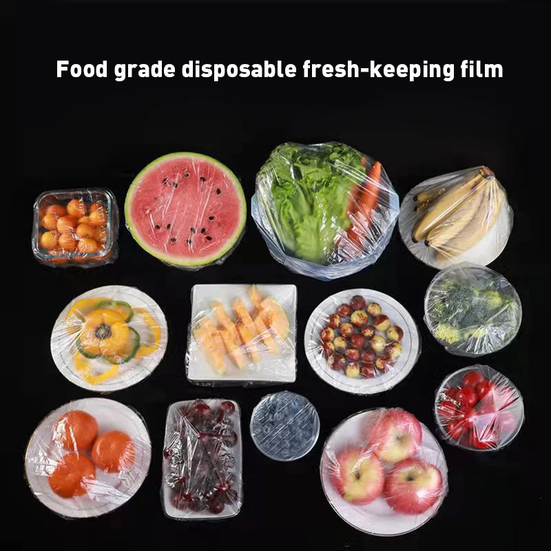 Reusable Disposable Plastic Wrap Food Cover