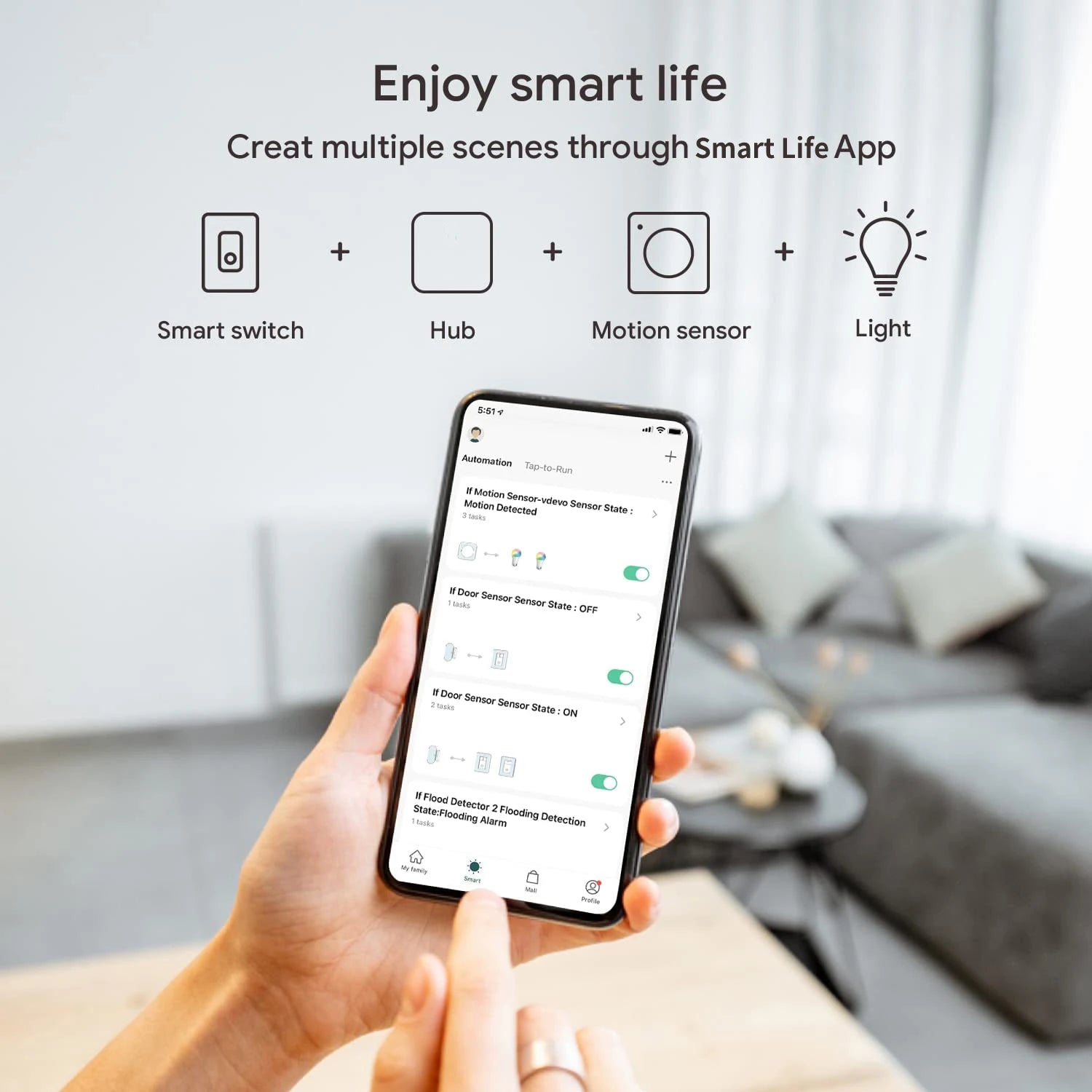 Tuya Zigbee 3.0 Gateway Hub Smart Home Wireless Bridge