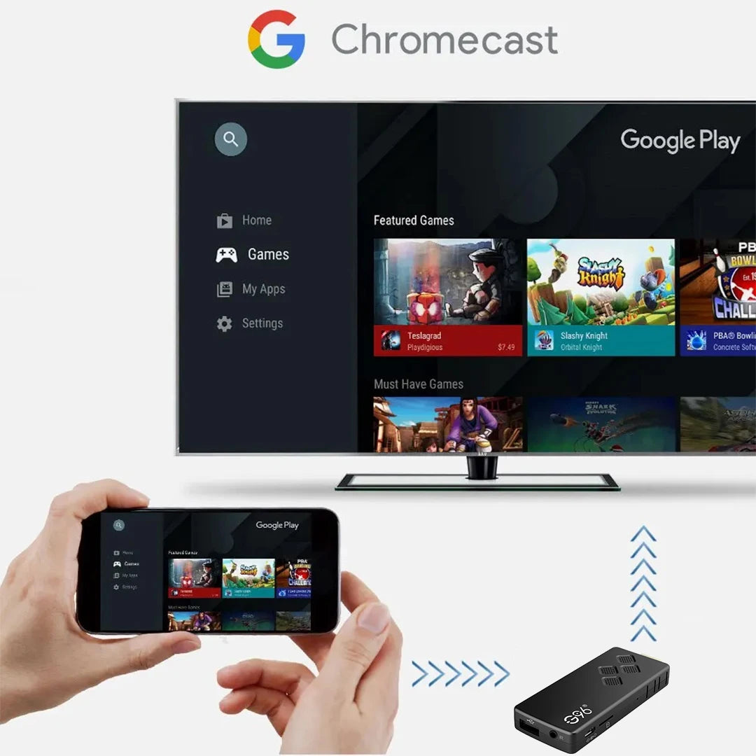 G96 high-performance android 13.0 4k smart TV Stick