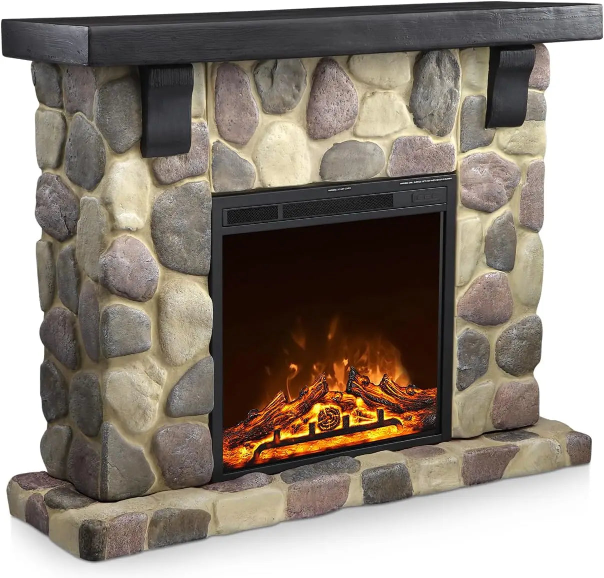 Electric Fireplace Mantel Package