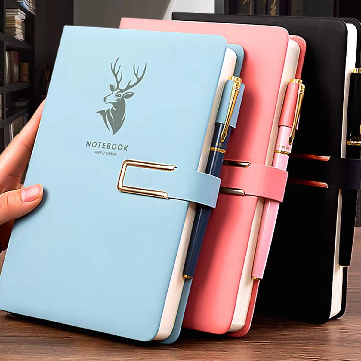 A5 Retro Notebook Soft Leather Cover