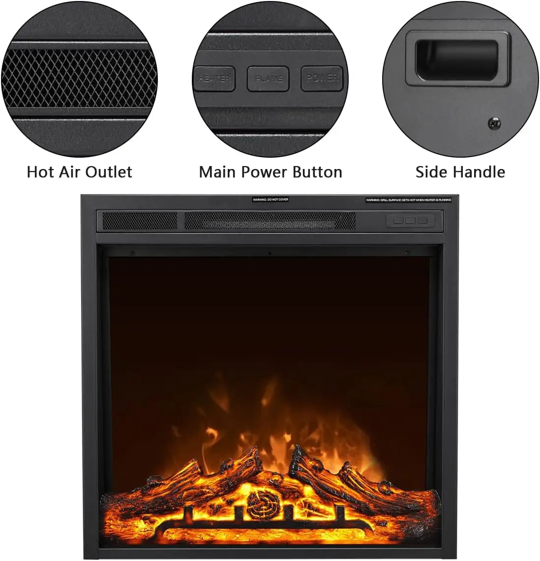 Electric Fireplace Mantel Package