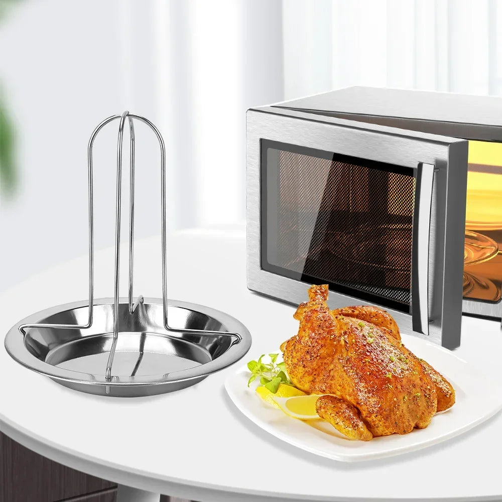 Roasting Grill Stand Chicken Roaster Rack