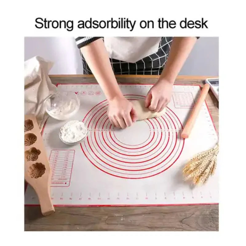 Non-stick Food Grade Silicone Knead Dough Rolling Mat